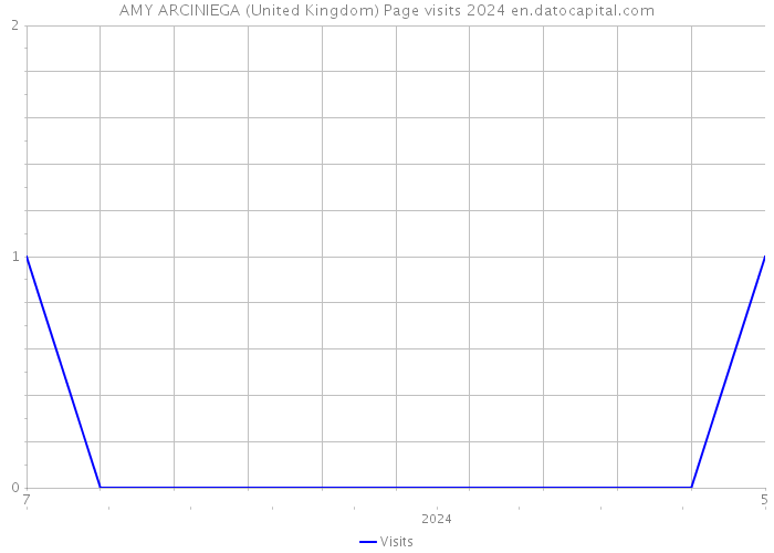 AMY ARCINIEGA (United Kingdom) Page visits 2024 