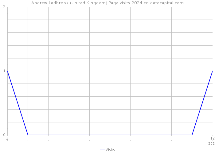 Andrew Ladbrook (United Kingdom) Page visits 2024 