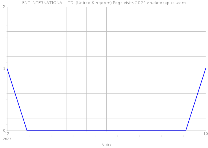 BNT INTERNATIONAL LTD. (United Kingdom) Page visits 2024 