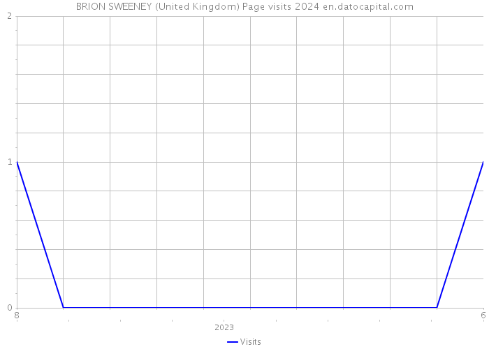 BRION SWEENEY (United Kingdom) Page visits 2024 