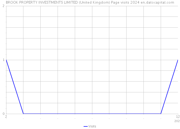 BROOK PROPERTY INVESTMENTS LIMITED (United Kingdom) Page visits 2024 