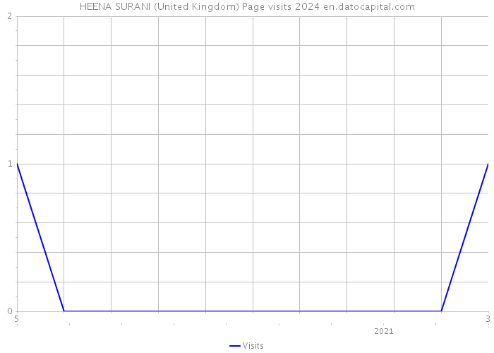 HEENA SURANI (United Kingdom) Page visits 2024 