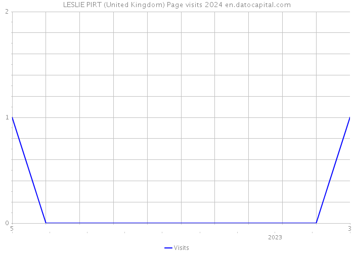 LESLIE PIRT (United Kingdom) Page visits 2024 