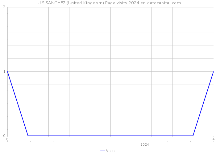 LUIS SANCHEZ (United Kingdom) Page visits 2024 