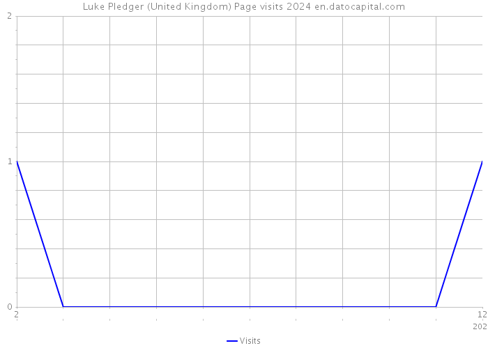 Luke Pledger (United Kingdom) Page visits 2024 