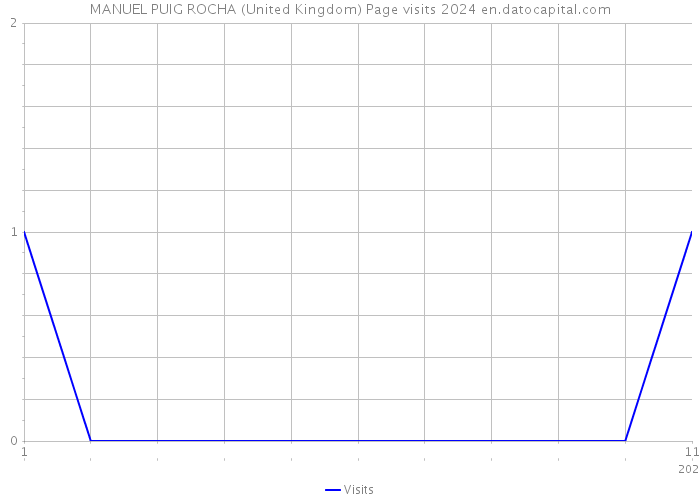 MANUEL PUIG ROCHA (United Kingdom) Page visits 2024 