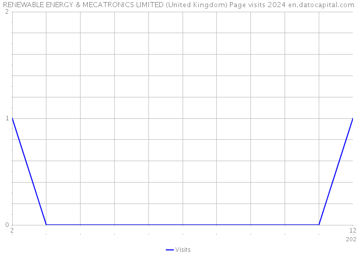 RENEWABLE ENERGY & MECATRONICS LIMITED (United Kingdom) Page visits 2024 