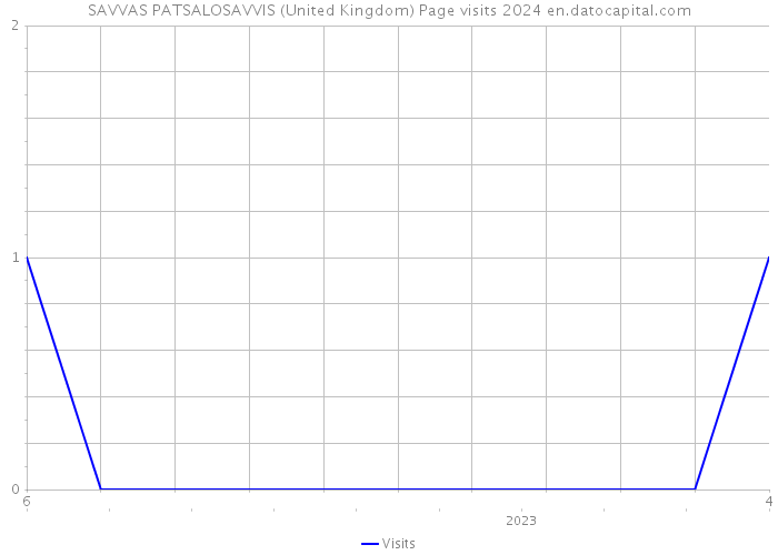 SAVVAS PATSALOSAVVIS (United Kingdom) Page visits 2024 
