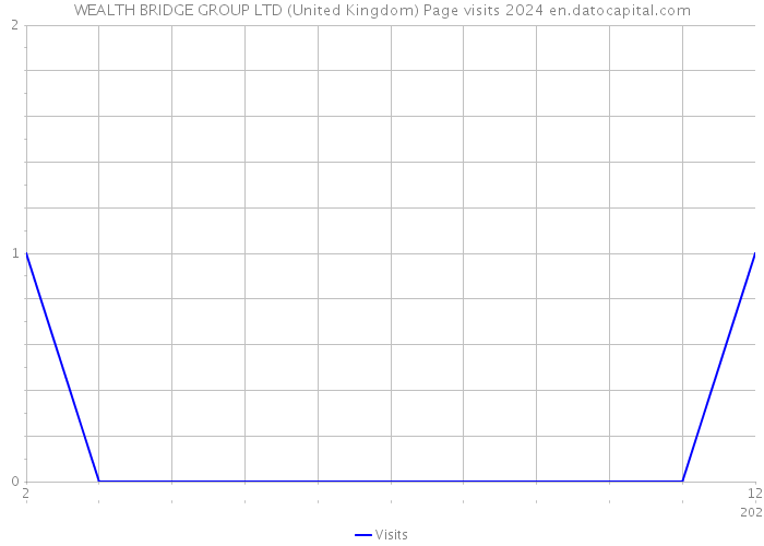 WEALTH BRIDGE GROUP LTD (United Kingdom) Page visits 2024 