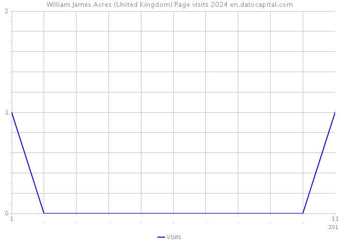 William James Acres (United Kingdom) Page visits 2024 