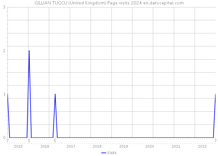 GILLIAN TUGCU (United Kingdom) Page visits 2024 