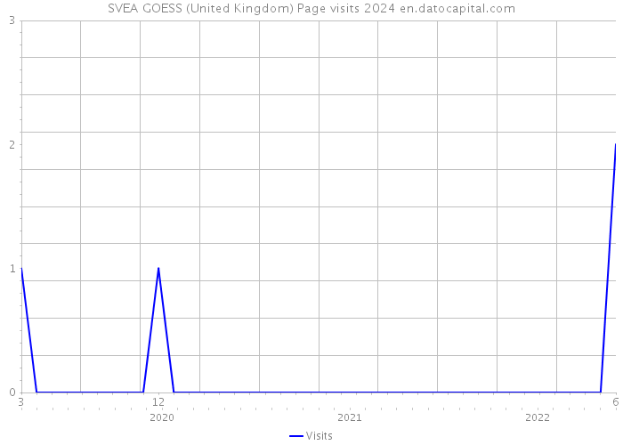 SVEA GOESS (United Kingdom) Page visits 2024 