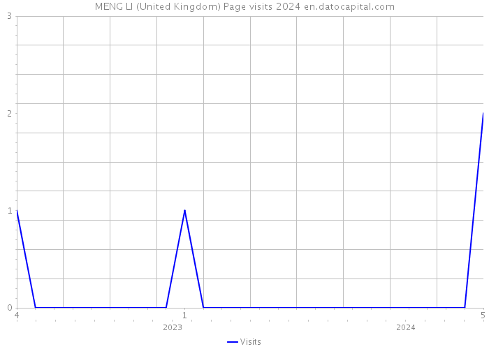 MENG LI (United Kingdom) Page visits 2024 