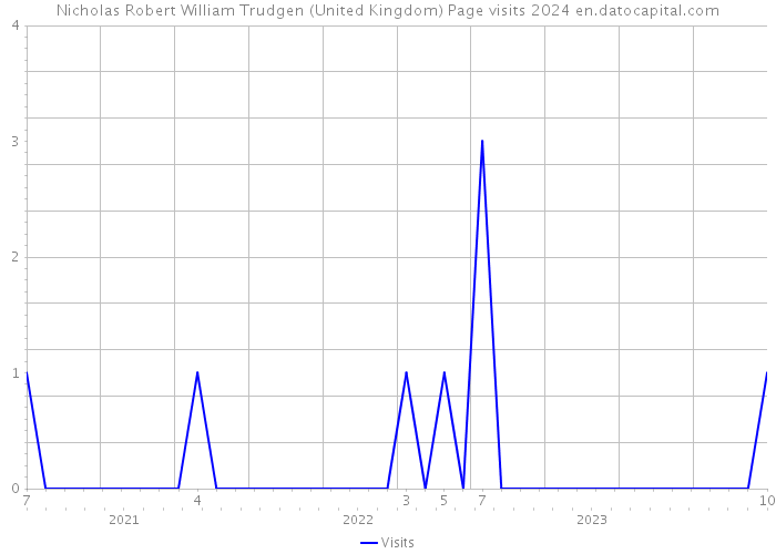 Nicholas Robert William Trudgen (United Kingdom) Page visits 2024 