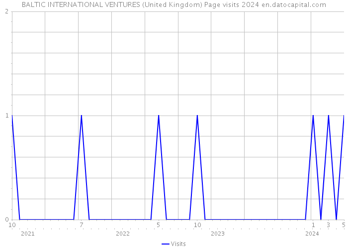 BALTIC INTERNATIONAL VENTURES (United Kingdom) Page visits 2024 