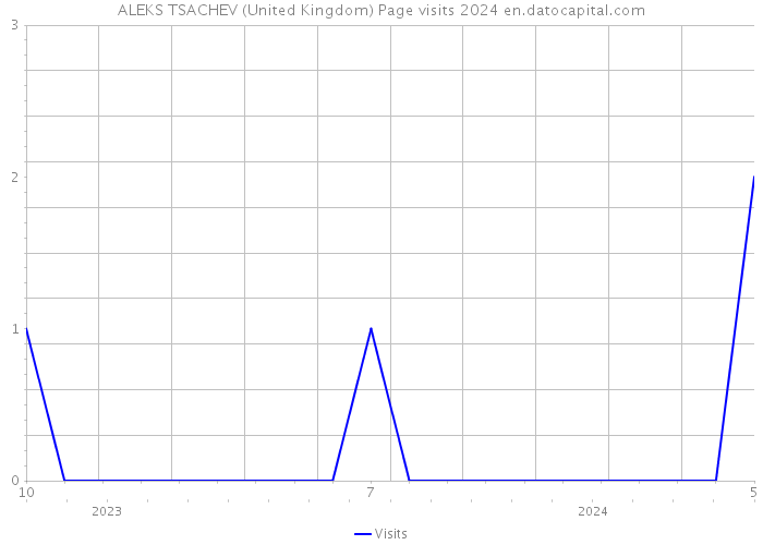ALEKS TSACHEV (United Kingdom) Page visits 2024 