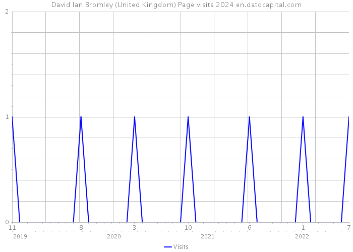 David Ian Bromley (United Kingdom) Page visits 2024 