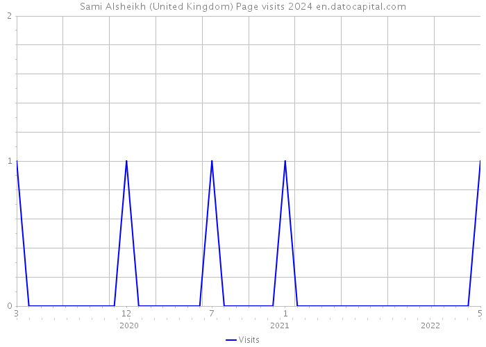 Sami Alsheikh (United Kingdom) Page visits 2024 