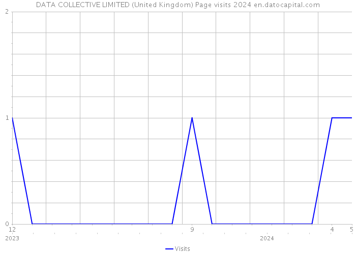 DATA COLLECTIVE LIMITED (United Kingdom) Page visits 2024 