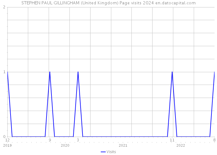 STEPHEN PAUL GILLINGHAM (United Kingdom) Page visits 2024 