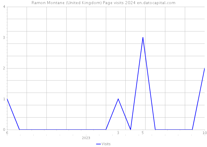 Ramon Montane (United Kingdom) Page visits 2024 