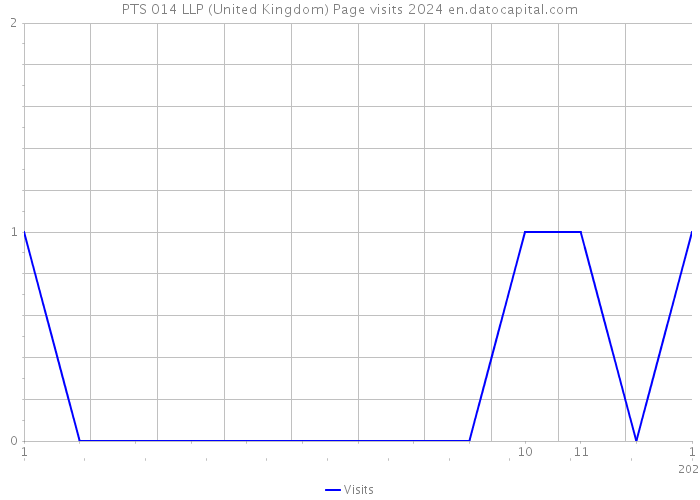 PTS 014 LLP (United Kingdom) Page visits 2024 