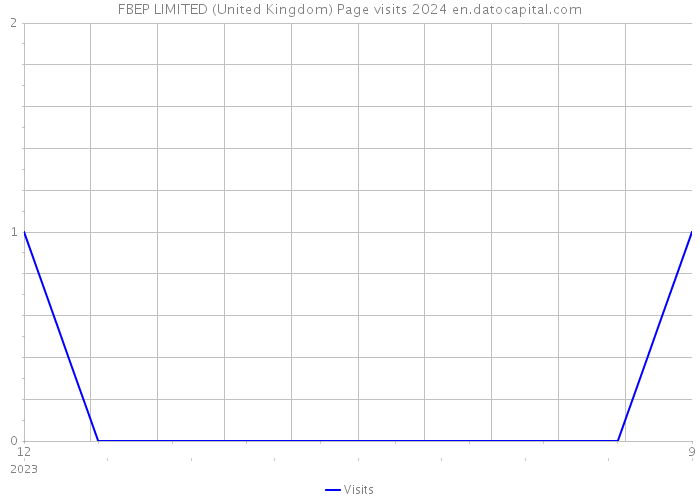 FBEP LIMITED (United Kingdom) Page visits 2024 