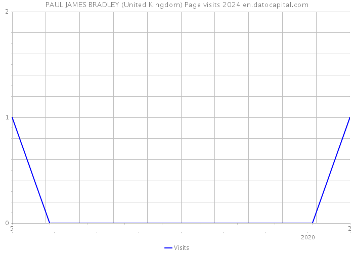 PAUL JAMES BRADLEY (United Kingdom) Page visits 2024 