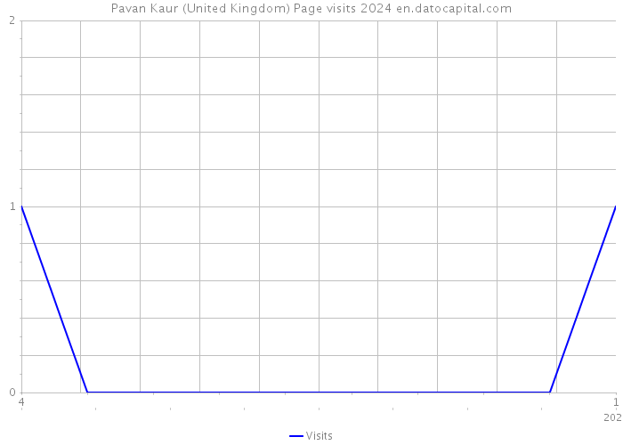 Pavan Kaur (United Kingdom) Page visits 2024 