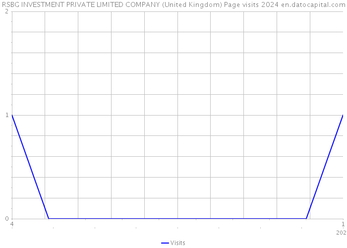 RSBG INVESTMENT PRIVATE LIMITED COMPANY (United Kingdom) Page visits 2024 