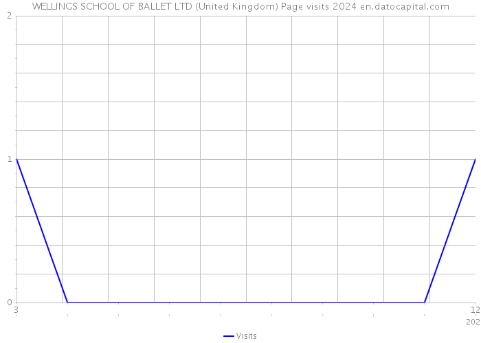 WELLINGS SCHOOL OF BALLET LTD (United Kingdom) Page visits 2024 