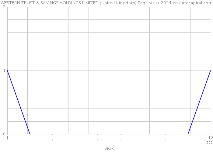 WESTERN TRUST & SAVINGS HOLDINGS LIMITED (United Kingdom) Page visits 2024 