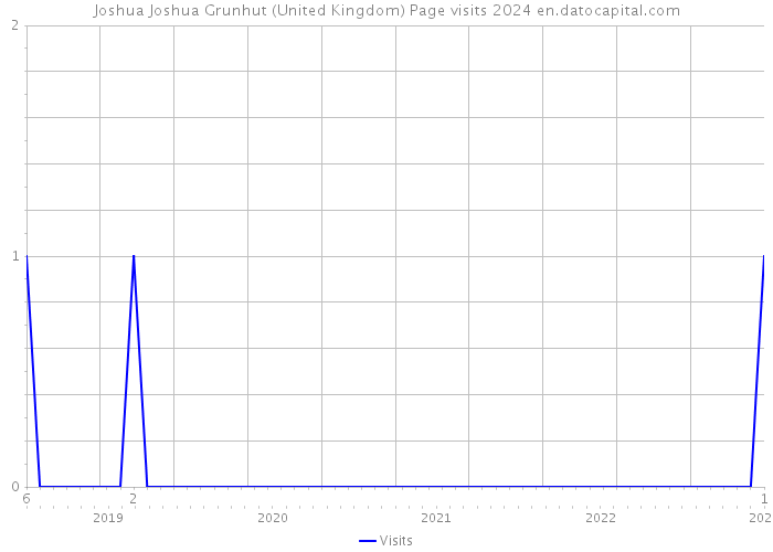 Joshua Joshua Grunhut (United Kingdom) Page visits 2024 