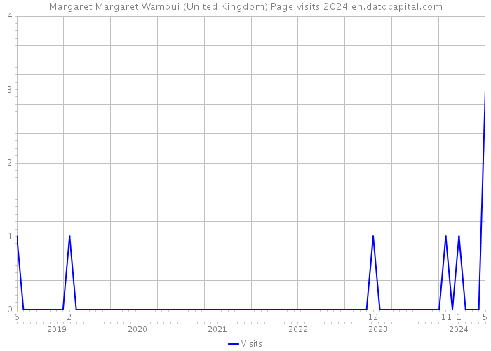 Margaret Margaret Wambui (United Kingdom) Page visits 2024 