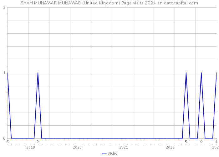 SHAH MUNAWAR MUNAWAR (United Kingdom) Page visits 2024 