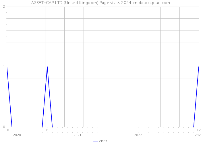 ASSET-CAP LTD (United Kingdom) Page visits 2024 