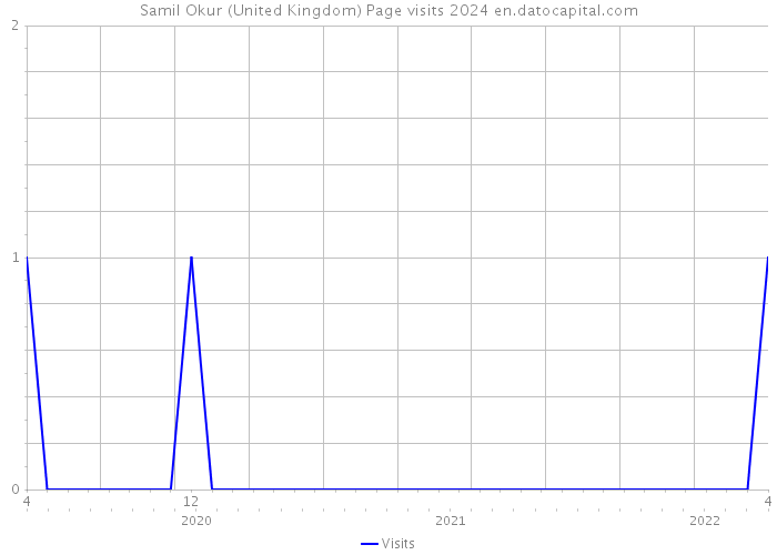 Samil Okur (United Kingdom) Page visits 2024 