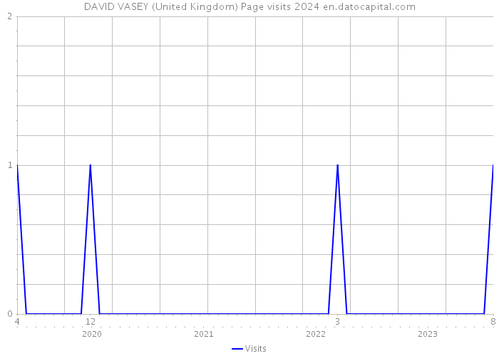 DAVID VASEY (United Kingdom) Page visits 2024 