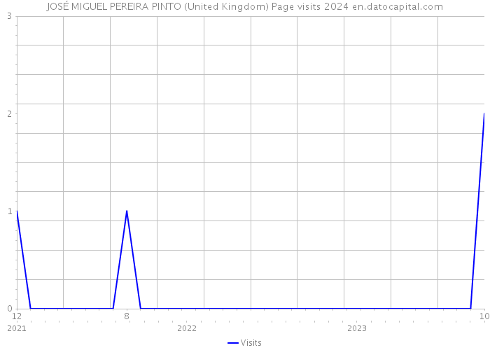 JOSÉ MIGUEL PEREIRA PINTO (United Kingdom) Page visits 2024 