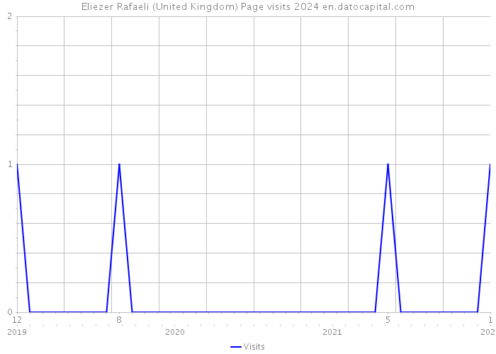 Eliezer Rafaeli (United Kingdom) Page visits 2024 