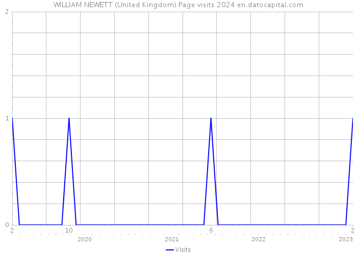 WILLIAM NEWETT (United Kingdom) Page visits 2024 