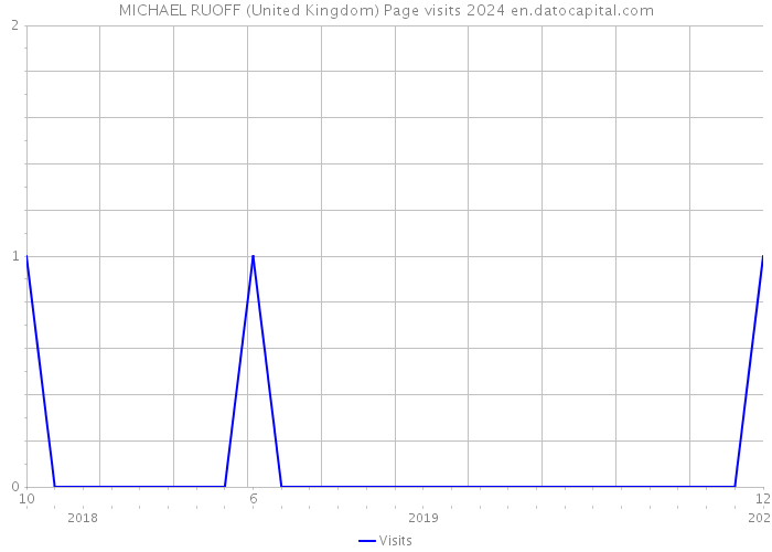 MICHAEL RUOFF (United Kingdom) Page visits 2024 