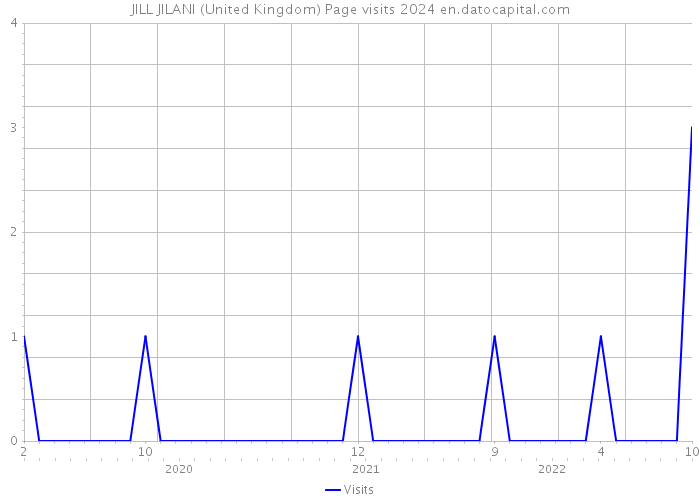 JILL JILANI (United Kingdom) Page visits 2024 