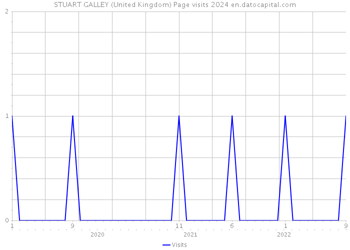 STUART GALLEY (United Kingdom) Page visits 2024 
