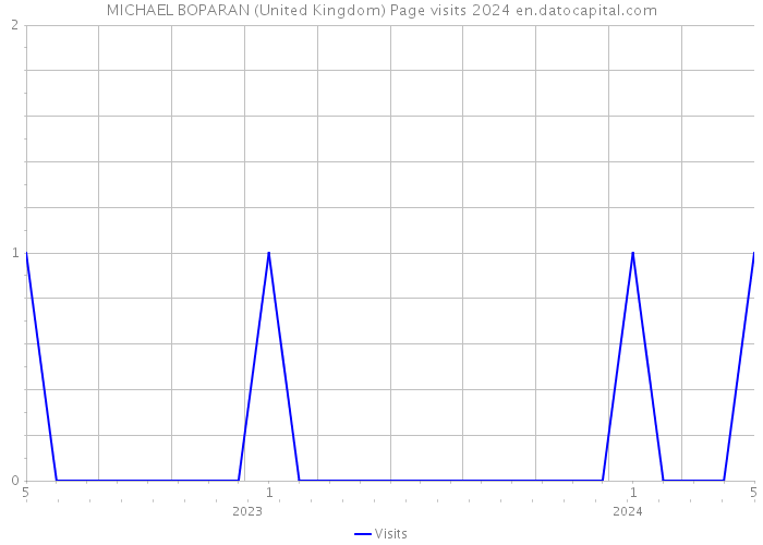 MICHAEL BOPARAN (United Kingdom) Page visits 2024 