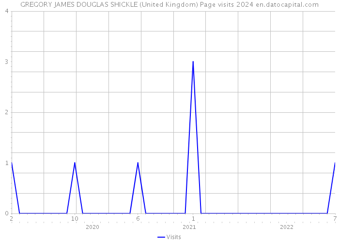 GREGORY JAMES DOUGLAS SHICKLE (United Kingdom) Page visits 2024 