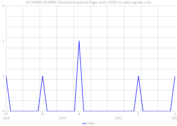 RICHARD SCOPES (United Kingdom) Page visits 2024 
