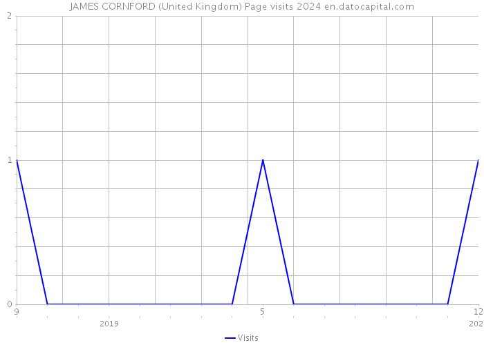 JAMES CORNFORD (United Kingdom) Page visits 2024 