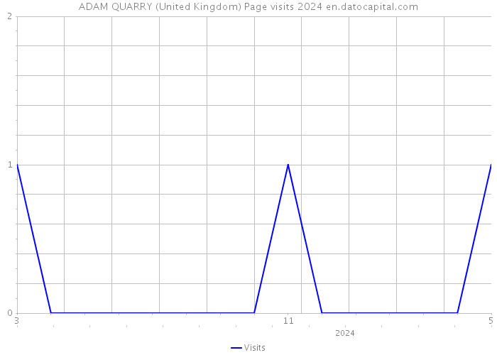 ADAM QUARRY (United Kingdom) Page visits 2024 