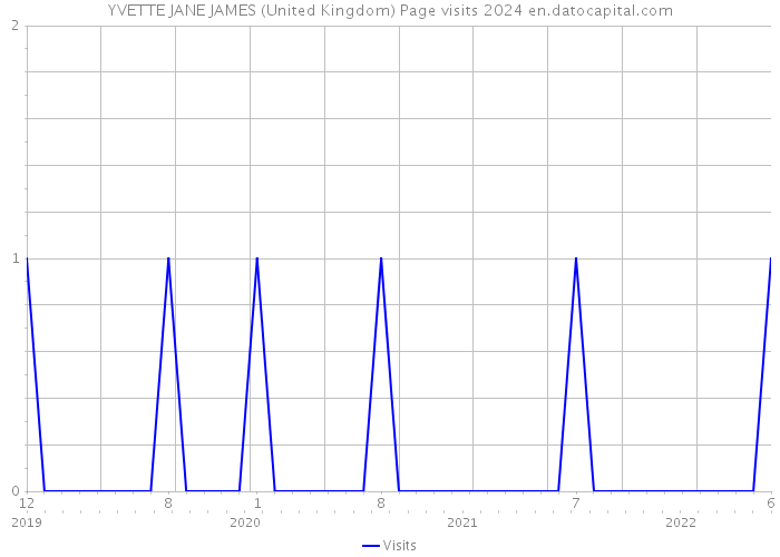 YVETTE JANE JAMES (United Kingdom) Page visits 2024 